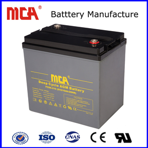 Deep cycle gel battery 6V for cleaning machine