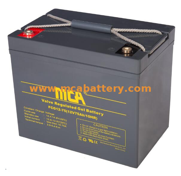 Dc 12V Storage Gel Battery for Home