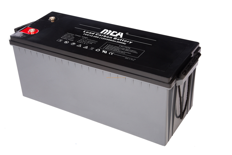 Telecom 12V 200ah Lead Carbon Battery for inverter