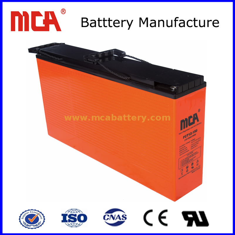 Front Terminal Lead Acid Battery for Telecom System 