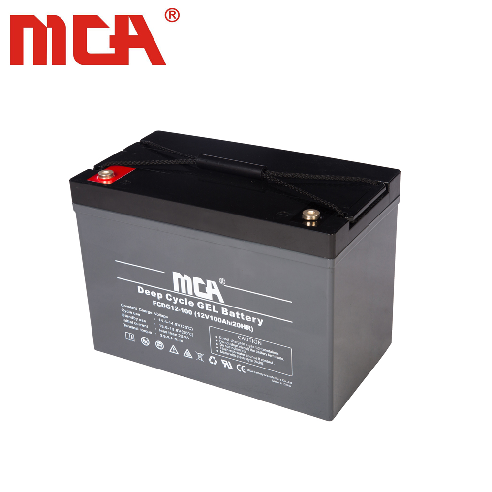 AGM Battery 12V 100ah Rechargeable UPS Battery - China Solar