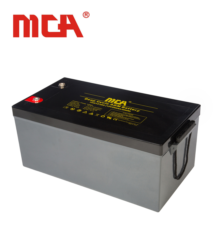 Energy Storage 12V 260ah Solar Battery for Boat