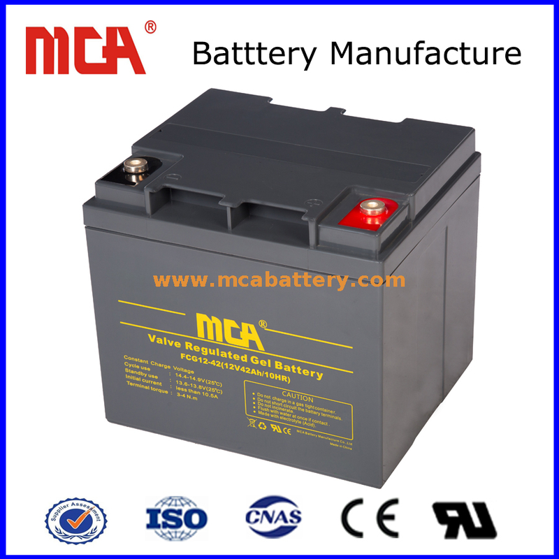 Cell Rechargeable 12V 40AH Gel Battery for Home 