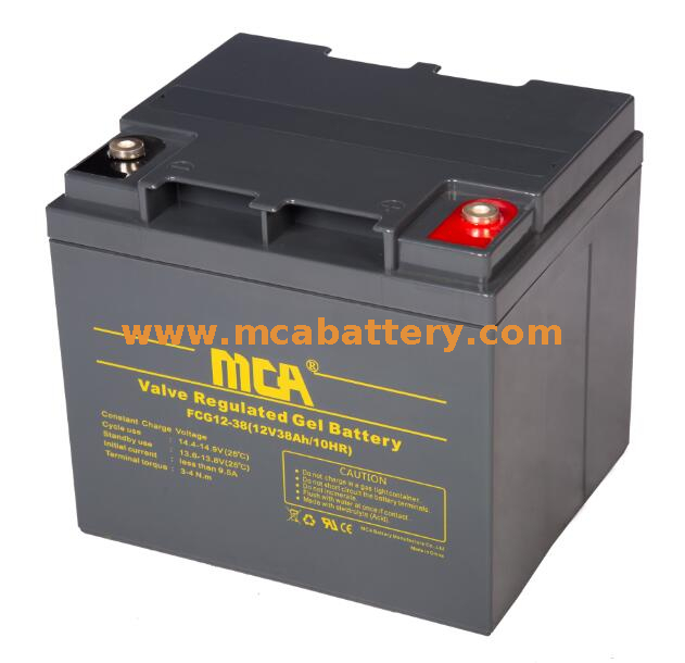 Pb 12V Storage Gel Battery for Solar