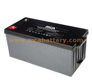 Deep Cycle 220ah Lead Carbon Battery for Lighting